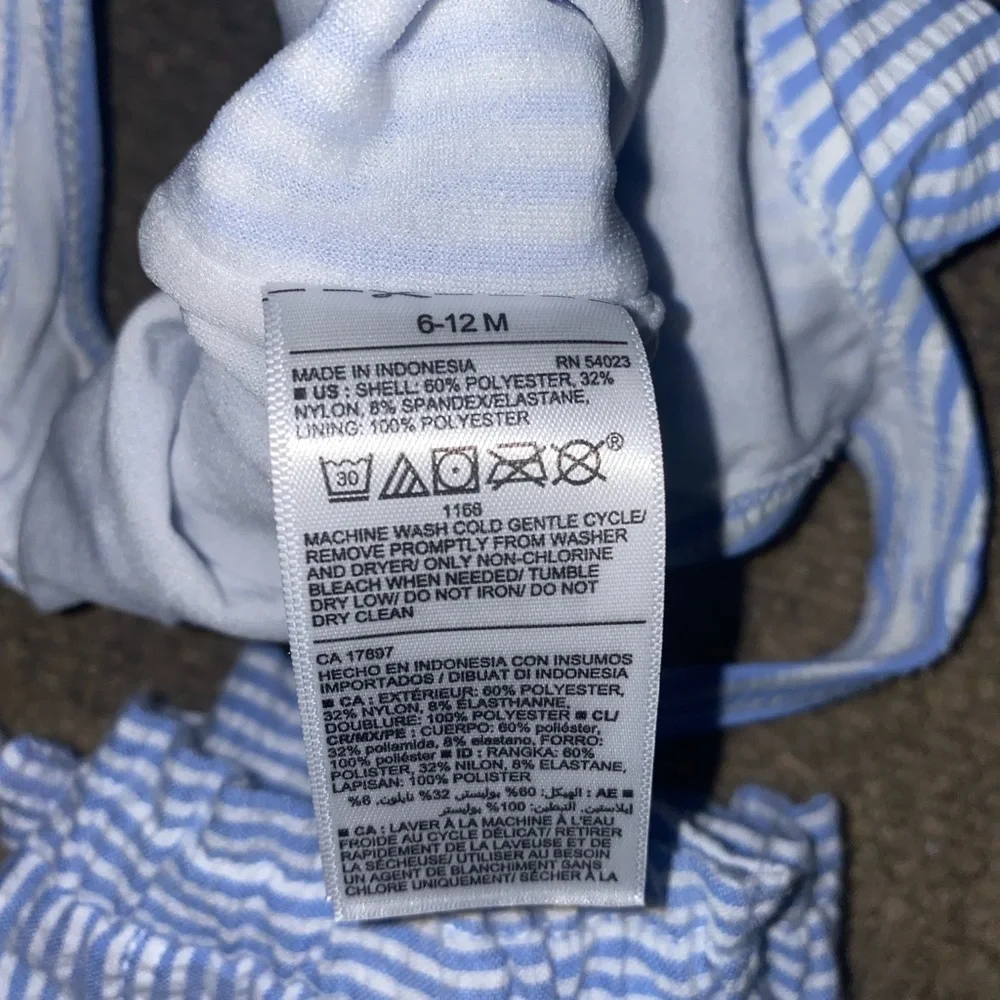 Striped Baby Bathing suit - Picture 4 of 4